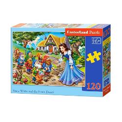 Puzzle 120 psc snow white and the seven dwarfs