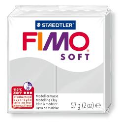 Plastelina Fimo soft 56g cod cul 80 gri STH-8020-80 imagine librarie clb