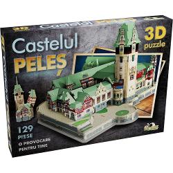 Puzzle Noriel 3D Castelul Peles (129 piese) NOR2945