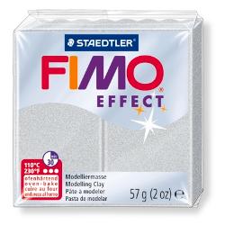 Plastelina Fimo Effect 56G Argintiu Metalizat STH-8020-81