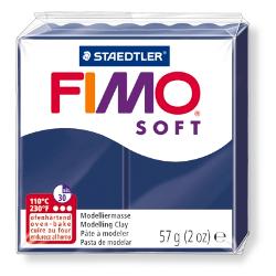 Plastelina Fimo Soft 56G Cod Cul 35 Albastru Regal STH-8020-35