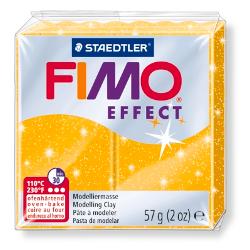 Plastelina Fimo Effect 56G Cod Cul 112 Galben Sidefat STH-8020-112