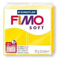 Plastelina Fimo Soft 56G Cod Cul 10 Galben Lamaie STH-8020-10