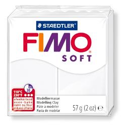 Plastelina Fimo Soft 56G Cod Cul 0 Alb STH-8020-0
