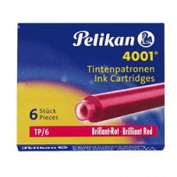 Patroane mici rosii 6 /set Pelikan 301192