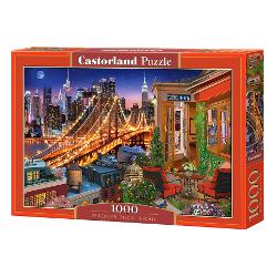 Puzzle 1000 piese Brooklyn Bridge Lights 104589