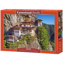 Puzzle 500 piese view of paro Taktsang Bhutan 53445