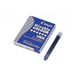 Rezerva stilou Pilot Parallel Pen, 6 bucati/set, albastru PIC-P3-S6-L