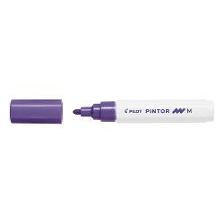 Marker cu vopsea Pilot Pintor, varf rotund, 1.4 mm, violet PSW-PT-MV
