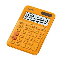 Calculator de birou Casio, 12 digits, portocaliu MS-20UC-RG clb.ro imagine 2022