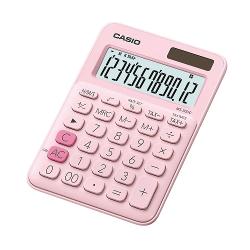 Calculator de birou Casio, 12 digits, roz MS-20UC-PK imagine 2022