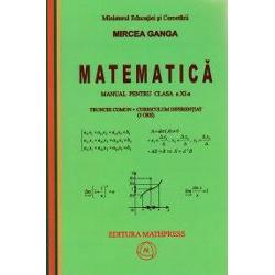 Matematica – manual clasa a XI – a – Trunchi comun + curriculum diferentiat clb.ro imagine 2022
