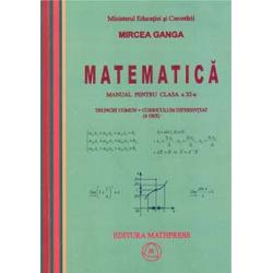 Matematica: Manual pentru clasa a XI-a, Trunchi comun + curriculum diferentiat (4 ore) imagine 2022