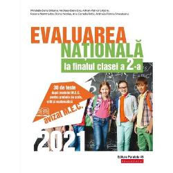 Evaluare nationala 2021 clasa a II a scris, citit, matematica