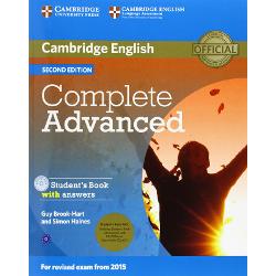 Complete Advanced 2nd Edition Student’s Book Pack – Student’s Book with answers with CD-ROM and Class Audio CDs (2nd