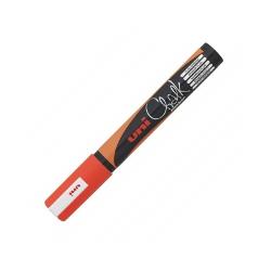 Marker creta UNI Chalk orange fluorescent M405