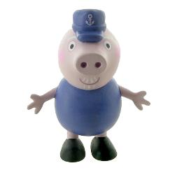 Figurina Comansi Peppa Pig Friends Grandfather Y90151