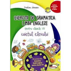 Exercitii de gramatica caiet limba engleza clasele I-IV