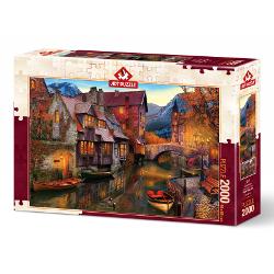 Puzzle 2000 piese – Canal Homes AP5476 clb.ro imagine 2022