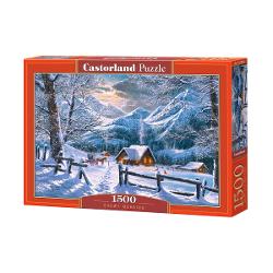 Puzzle 1500 piese Snowy Morning 151905