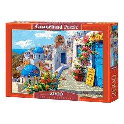 Puzzle 2000 piese Spring in Santorini Castorland 200603