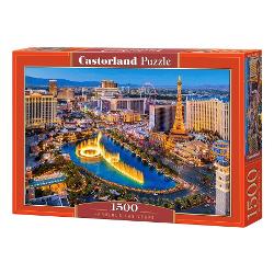 Puzzle 1500 piese fabulous las vegas castorland 151882
