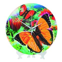 Set creativ ceas cu cristale Butterfly CLK-S7 clb.ro imagine 2022