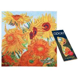 Laveta ochelari Van Gogh sunflowers 20x20cm 0210526