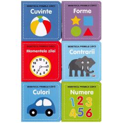 Bebe invata. Set educativ 6 carti + 6 cuburi clb.ro imagine 2022