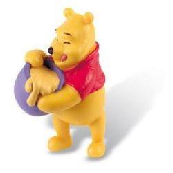 Figurina Pooh cu vasul de miere