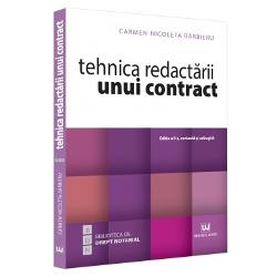 Tehnica redactarii unui contract (editia a II a)