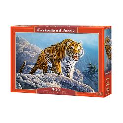Puzzle 500psc tiger on the rocks