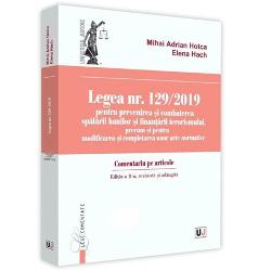 Legea nr. 129/2019. Comentariu pe articole (editia a II a) clb.ro imagine 2022
