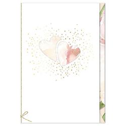 Felicitare nunta/inimi/snur/laser a124374