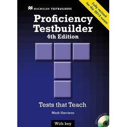 Proficiency Testbuilder 4 th Edition 2013: Tests that Teach with 2 audio CDs clb.ro imagine 2022