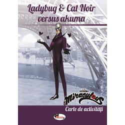 Ladybug & Cat Noir Versus Akuma - Carte de activitati