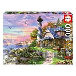 Puzlle 1000 piese lighthouse at rock bay 17740 1000+