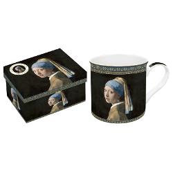 Cana portelan 0.300l Vermeer fata cu cercel de perla R0170VER1