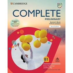 Complete Preliminary Student's Book Pack (SB wo Answers w Online Practice and WB wo Answers w Audio Download) For the Revised Exam from 2020 2nd Edition