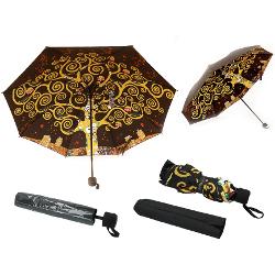 Umbrela pliabila Klimt pomul vietii h 24cm d 100cm 0217304 imagine 2022