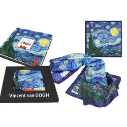 Esarfa Van Gogh noapte instelata 90x90cm 0239021 clb.ro imagine 2022