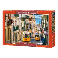 Puzzle 1000 piese lisabon trams ,portugal 104260 1000+
