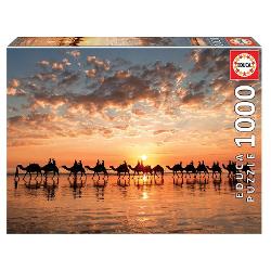 Puzzle 1000 piese golden sunset on cable beach Australia 18492 imagine 2022