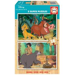 Puzzle 2x16 piese Diseny Classics 18874