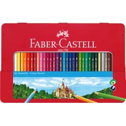 Creioane Colorate Faber-Castell 36 de culori in cutie de metal 115886 clb.ro imagine 2022