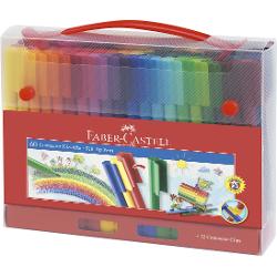 Carioci Faber-Castell Connector, 60 de culori 155560
