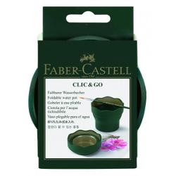 Pahar Apa Faber-Castell Click & Go Verde 181520