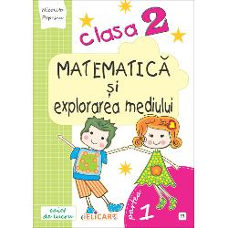 Caiet de matematica si explorarea mediului clasa a II a. Partea I varianta E3 (manual EDP - Balan, Andrei, Voinea, Stan)