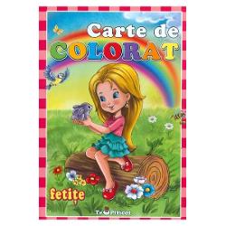 Vezi detalii pentru Carte de colorat pentru fetite, Editura Teo Piticot