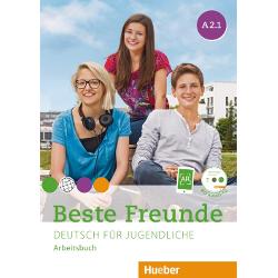 Beste Freunde A2/1 Arbeitsbuch mit Audio-CD Deutsch für Jugendliche
